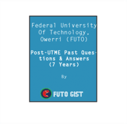 FUTO Post UTME Past Questions