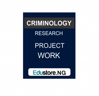 fight against terrorism, Criminology Project Topics